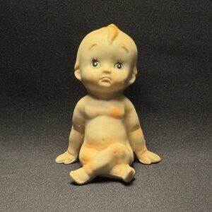 Vintage Bisque Kewpie-style Baby Doll Figurine
